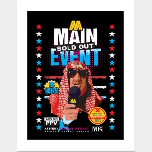 Main Event VHS vintage style t-shirt Posters and Art